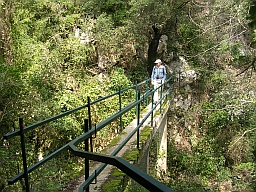 Passerelle rassurante