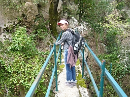 KM dans les Gorges